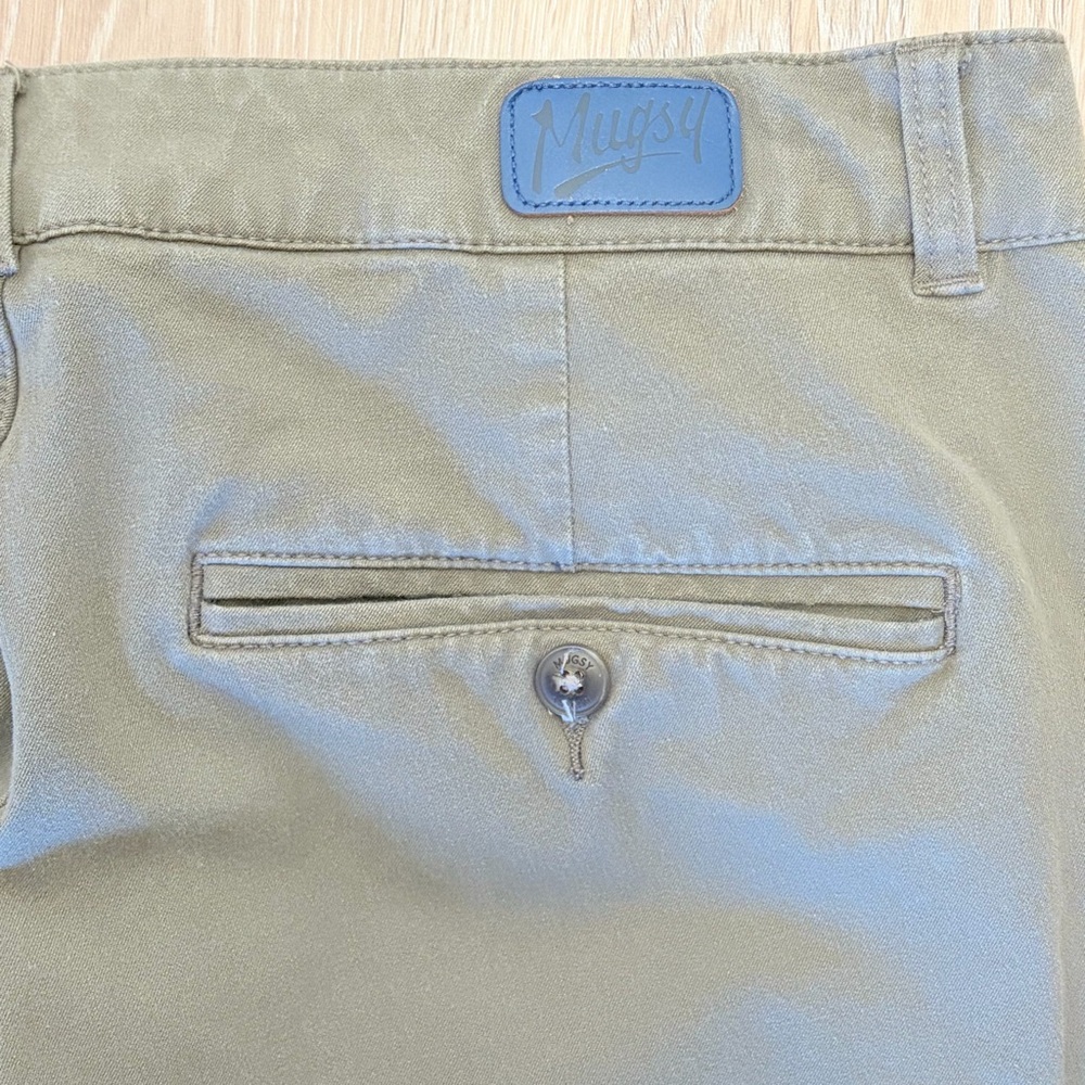 Mugsy Olives 36x30 Performance Stretch Green Pants - Picture 4 of 7